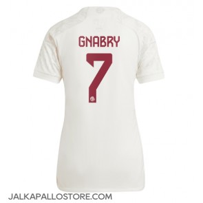 Bayern Munich Serge Gnabry #7 Kolmaspaita Naisten 2023-24 Lyhythihainen